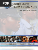 Download United States Africa Command 2009 Posture Statement by US Army Africa SN19252132 doc pdf