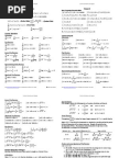 Calculus Cheat Sheet Derivatives