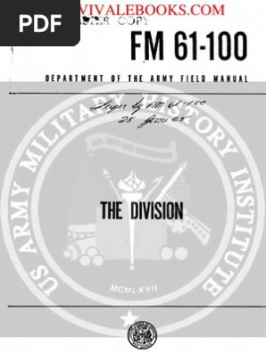 1962 US Army Vietnam War the Division 490p