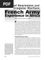 Download French Army Experience in Africa Cultural Awareness and Irregular Warfare by US Army Africa SN19252312 doc pdf
