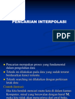 5.pencarian Interpolasi