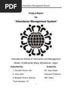 Download 15Project Attendence Managemnt System                                                                                                                                                       by AAAJAY SN19252597 doc pdf