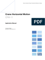 CFW-11 - Crane Horizontal Motion Application Manual R00 E 10001257504