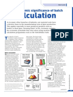 Glass Batch Analysis
