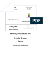 Minería y Desarrollo del Perú - Omar Rodríguez