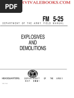 1967 US Army Vietnam War Explosives and Demolitions 187p