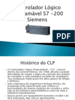 Controlador Lógico Programável S7 -200 Siemens