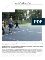 Tennis Lessons (7.9.13)