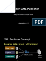 Peoplesoft XML Publisher: Integration With Peopletools