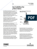 Packing Selection Guidelines For Fisher Sliding-Stem Valves