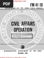 1969 US Army Vietnam War Civil Affairs Operation 254p