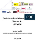 GBV Coalition I-VAWA Toolkit, House and Soon in The Senate