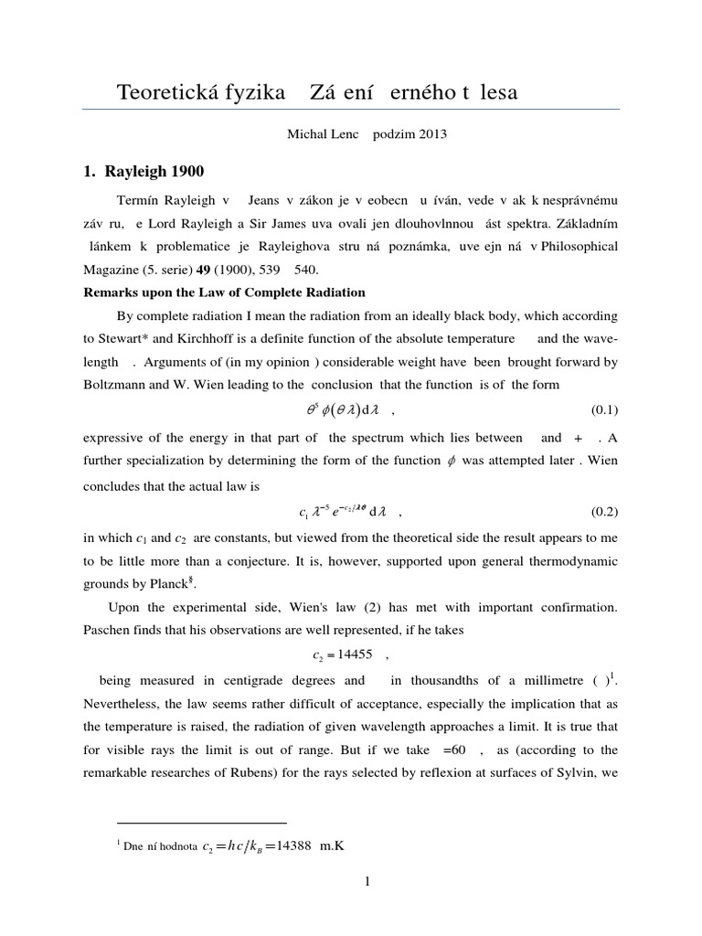 Power radiated by blackbody formula picture