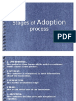 Stages of Process: Adoption