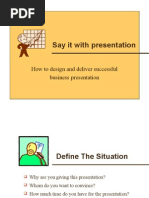 Download Say It With Presentation by mayank1010 SN19256815 doc pdf