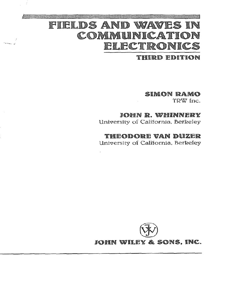 Electromagnetic Waves Staelin Pdf