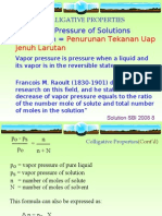 Solution 2: Colligative Properties