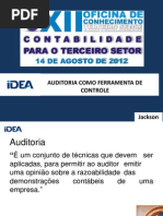 Auditoria Ferramenta de Controle_2012