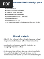 Software Architecture Design Space 2