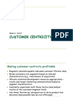 Making Customer Centricity Profitable Through Segmentation, Lifetime Value, and Experimentation