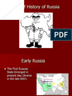 Brief History of Russia PowerPoint