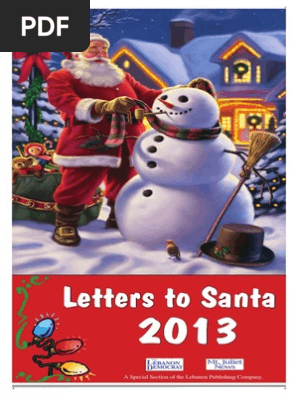 Santa Letters 2013