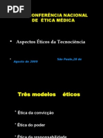 Aspectos Éticos da Tecnociência