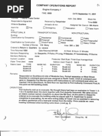 Company Operation Reports