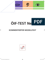 OIF Test Neu Kommentierter Modelltest