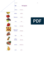 nombres de las frutas en español