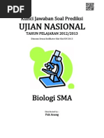 Download Kunci Jawaban Soal Prediksi UN Biologi SMA 2013 by Erwina Susanti Denounta SN192613801 doc pdf