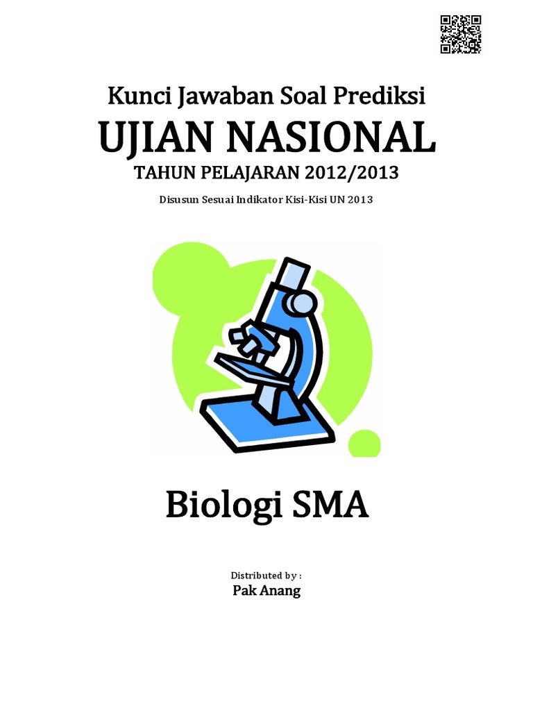 Kunci Jawaban Soal Prediksi Un Biologi Sma 2013