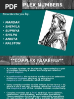 Download Complex Numbers by mandarkhedekar SN19261593 doc pdf