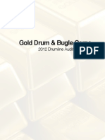 Gold Drumline Audition Packet 2012