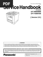 Download Panasonic UF 7000 7100 8000 8100 Service Handbook by pxs99304 SN19262159 doc pdf