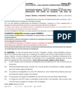 Direitos Constitucional - Prova B - Publicacao Retificada Em 070213