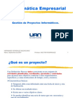 Gestion de Proyectos Informaticos