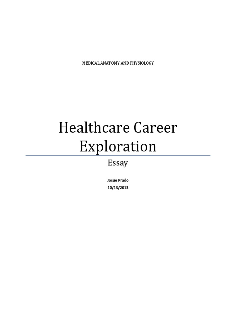 Healthcare Career Exploration PDF Optometry Contact Lens