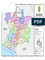 Peta Administrasi Kabupaten Bantul DIY