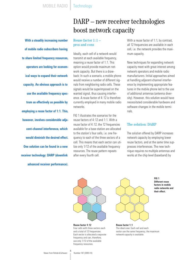 DARP - New Receiver Technologies | PDF | Electromagnetic Interference ...