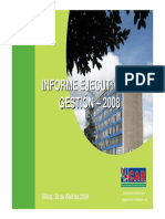 Informe Rendicion Cuentas 2008