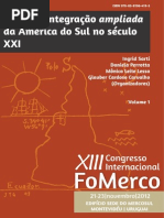 E-book FoMerco 2012 - Por uma integração ampliada - Volume 1 final