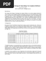 Tear Cooling Tower Energy Operating Cost Software