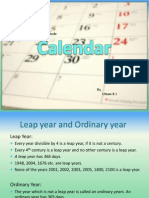 Calendar