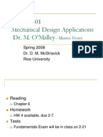 Mechanical Design Applications Fatigue Failure Analysis