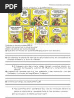 Exercícios_Crônica_Conto_Intertextualidade_linguagem_verbal e não_verbal_pronomes_pessoais_indefinidos_acentuação