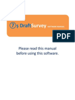 7s DraftSurvey UserManual