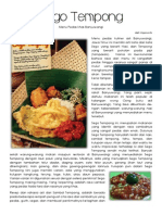 Sego Tempong PDF