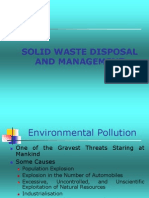 Solid Waste Disposal and Management