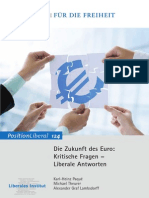 Die Zukunft de S Euro: Kritische Fragen - Liberale Antworten